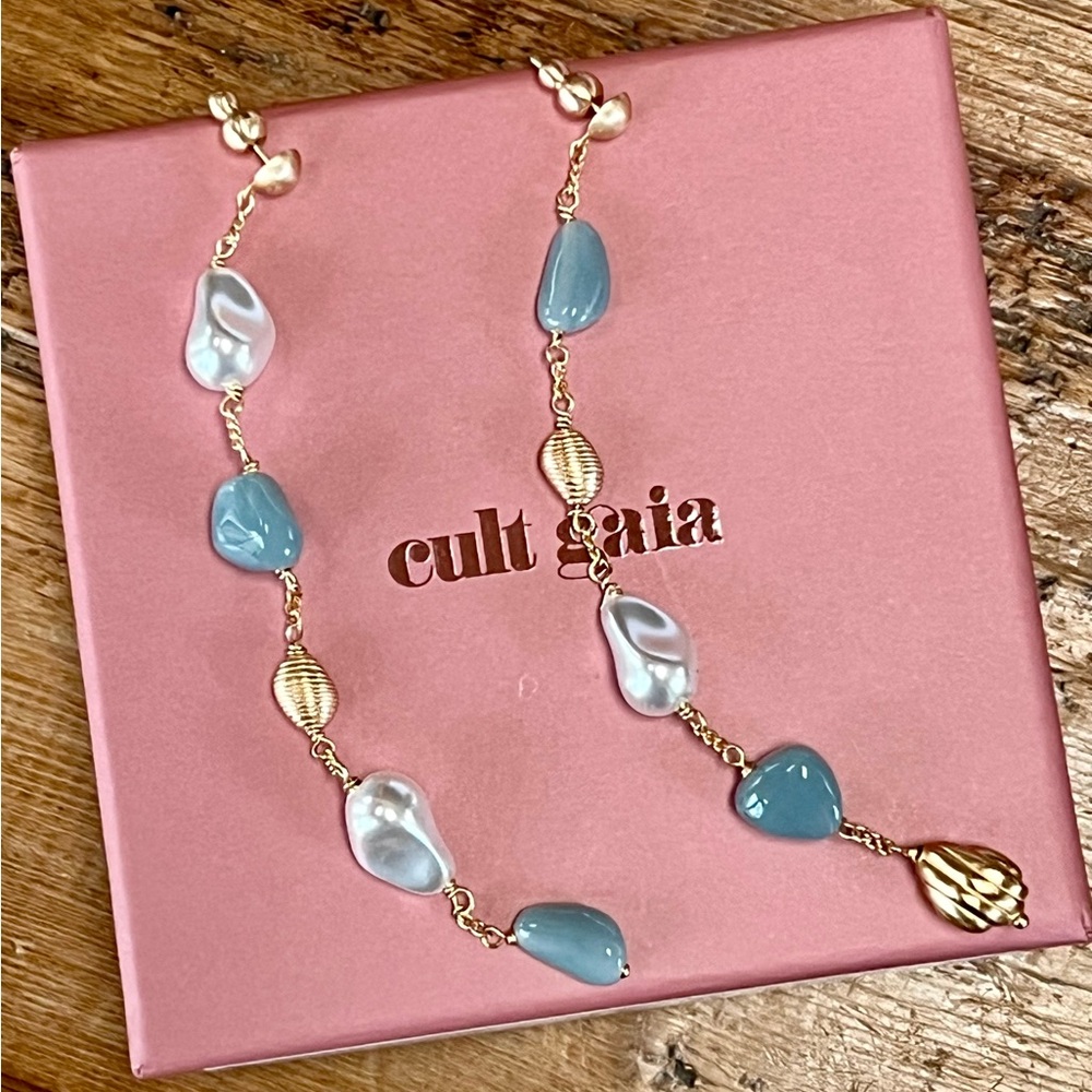 🌺🎉HP🎉🌺 NWT Cult Gaia Verona Earrings - Picture 2 of 16
